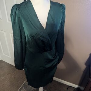 Ladies Dress Green